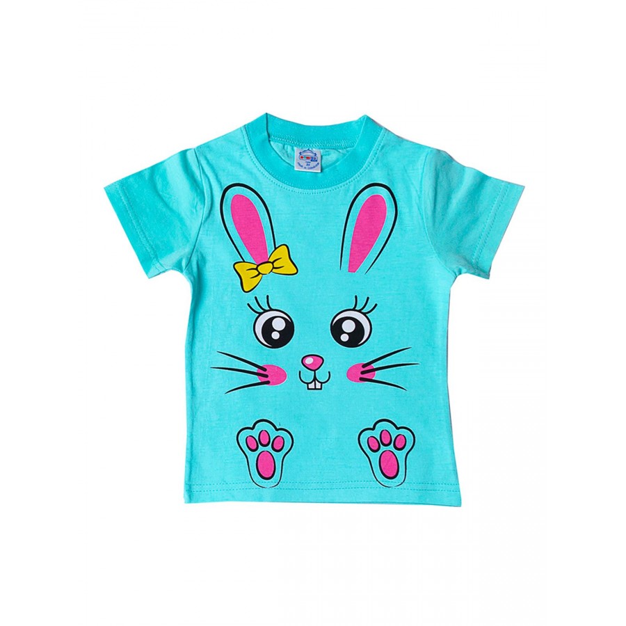 

Футболка для девочек Bonito kids 3317-01 цв. ментоловый р.92, 3317-01