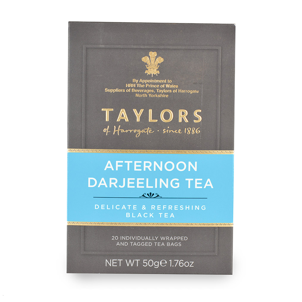 

Чай черный «Дарджилинг-полдник», Taylors of Harrogate, 20х2.5 г, Великобритания
