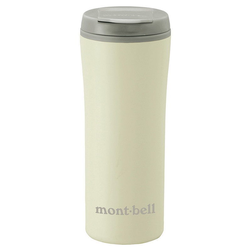 MontBell термостакан Termo Tumbler MB Logo 400мл IV белый