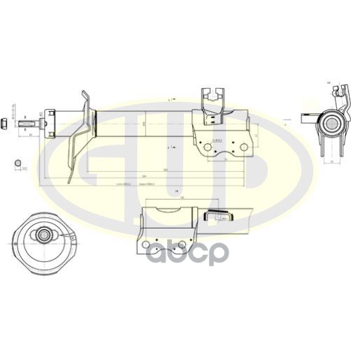 фото Амортизатор подвески g.u.d gsa334362 g.u.d.