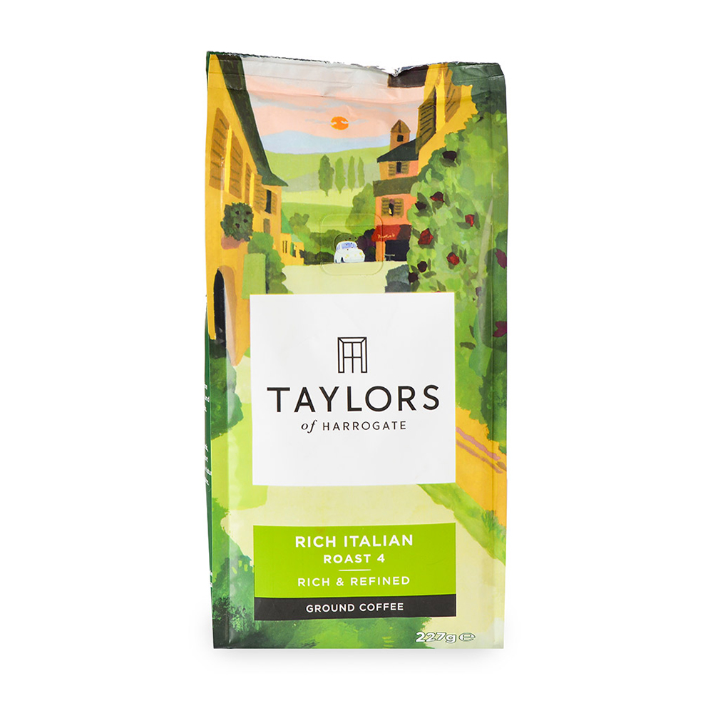 

Кофе молотый «Богатый итальянец» жареный, Taylors of Harrogate, 227 г, Великобритания