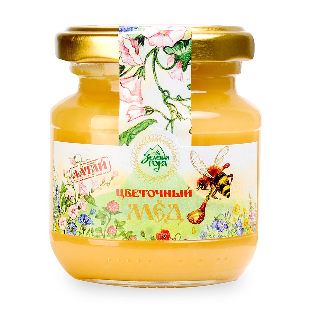

Мёд цветочный, «Зелёная гора», 160 г, Алтайский край
