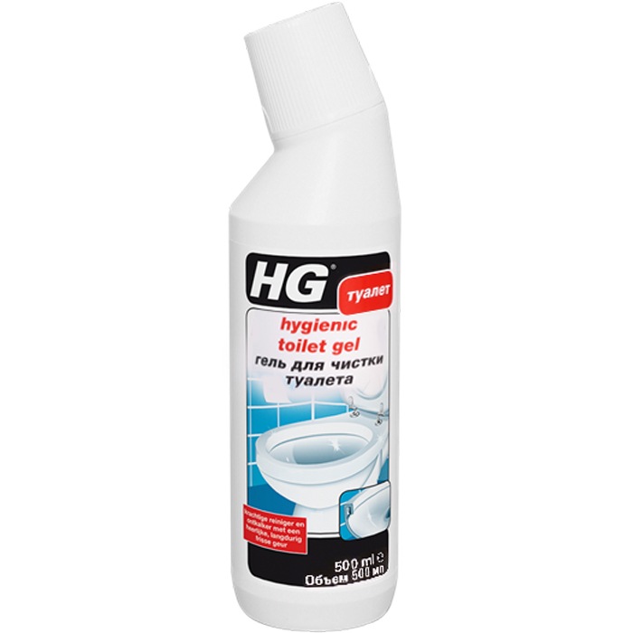 HG Гель для чистки туалета 0,5л