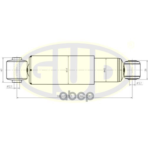 фото Амортизатор подвески g.u.d gsa349098 g.u.d.