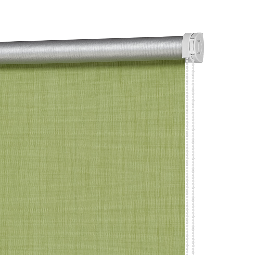 фото Рулонная штора decofest миниролл блэкаут селия зеленый луг 60x160 160x60 см
