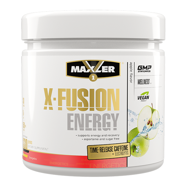 X-Fusion Energy Sugar Free Maxler, 330 г, apple
