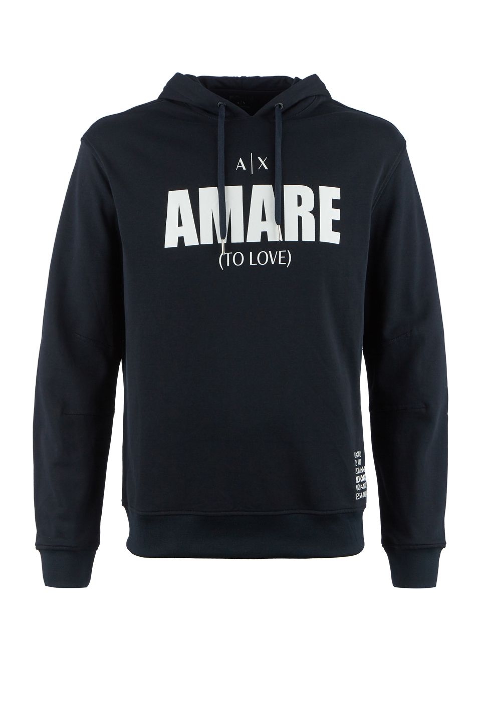 

Худи мужское Armani Exchange 3HZMGP ZJ5CZ синее XL, Синий, 3HZMGP ZJ5CZ