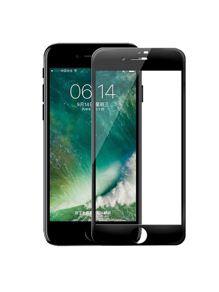 фото Защитное стекло rock 3d curved tempered glass для iphone 7 plus/8 plus bl