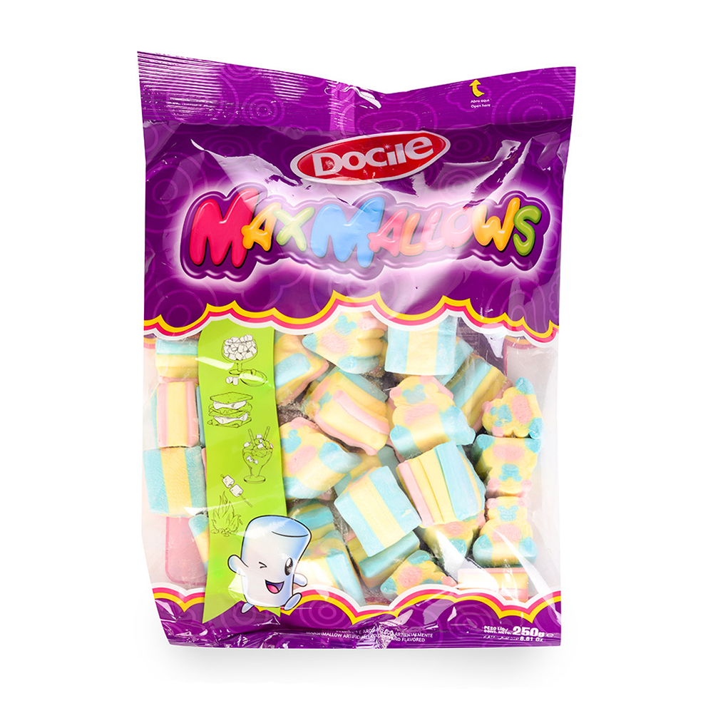 

Зефир Docile Maxmallows Медвежонок Ваниль 250г Бразилия