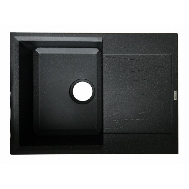 фото Мойка для кухни мраморная kaiser 5068 black&white