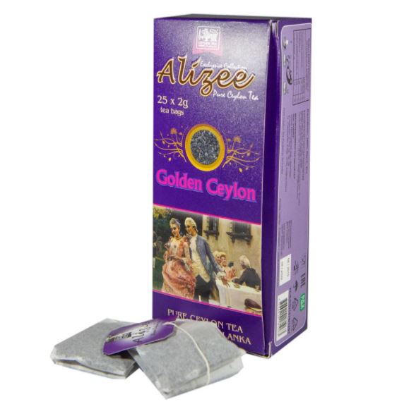 

Чай Alizee Golden Ceylon черный 25 пакетиков