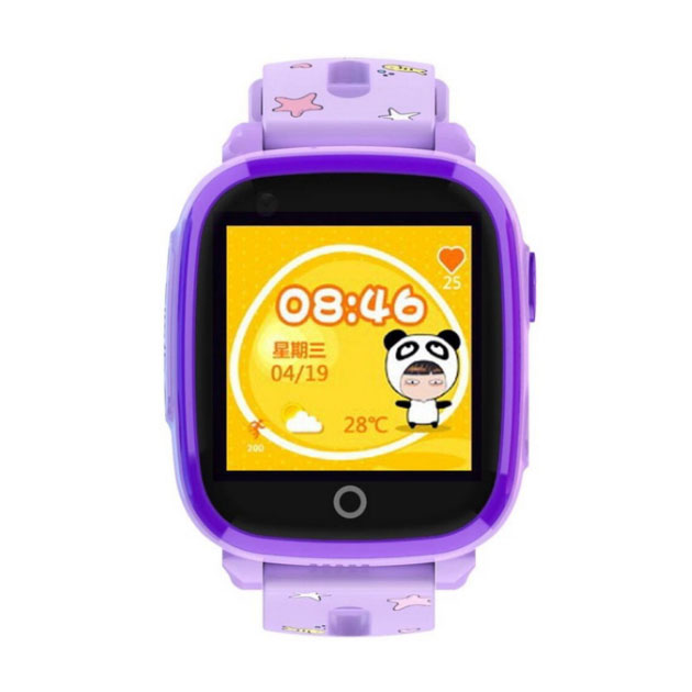 фото Детские смарт-часы wonlex smart baby watch kt10 4g purple/purple