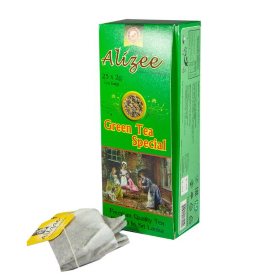 

Чай Alizee Green Tea Special зеленый 25 пакетиков