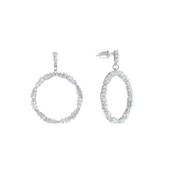 

Серьги из бижутерного сплава Corona Style B006E0011054, кристалл, B006E0011054