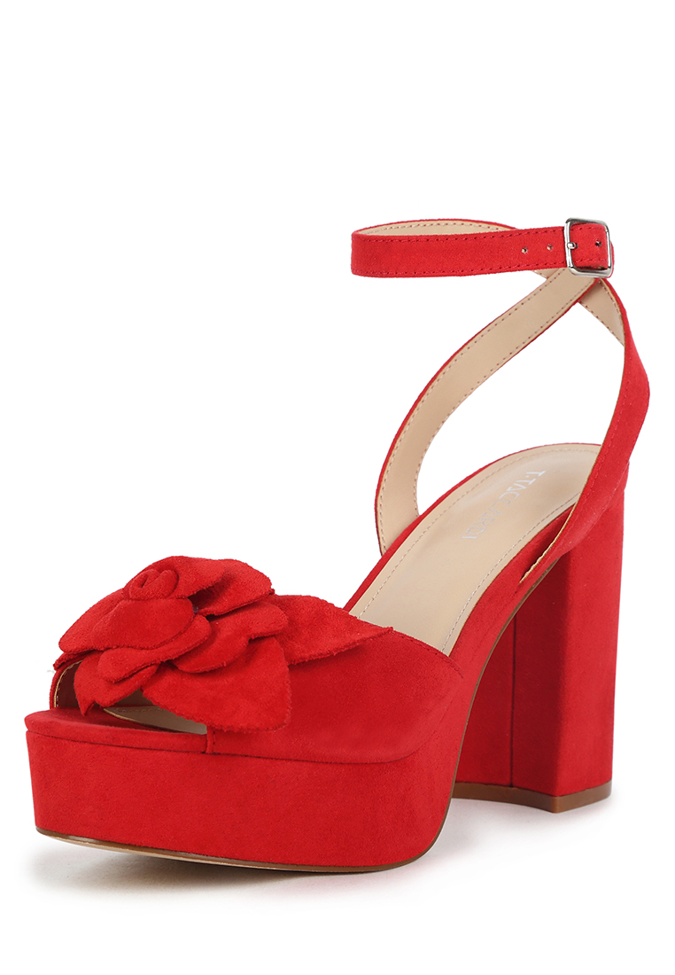 фото Босоножки женские t.taccardi k0682pt-1a красные 40 ru