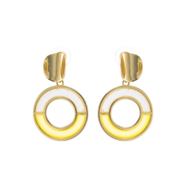 

Серьги из бижутерного сплава Corona Style B001E6, пластик, B001E6
