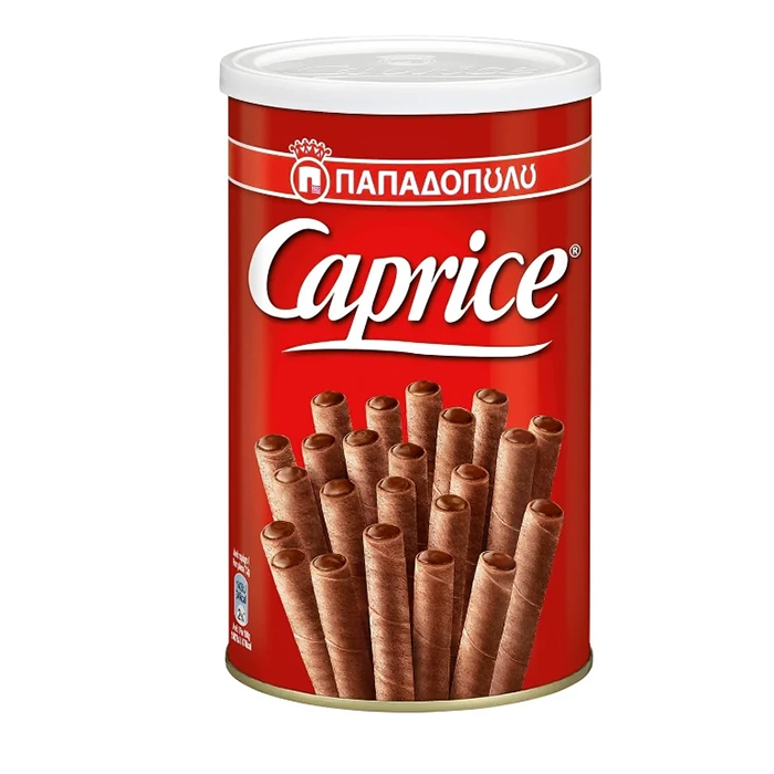 

Вафли Caprice венские с фундуком и шоколадным кремом 250г Греция, Венские