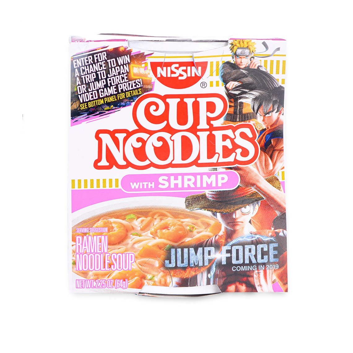

Лапша с креветками, CUP NOODLES, 64 г, США