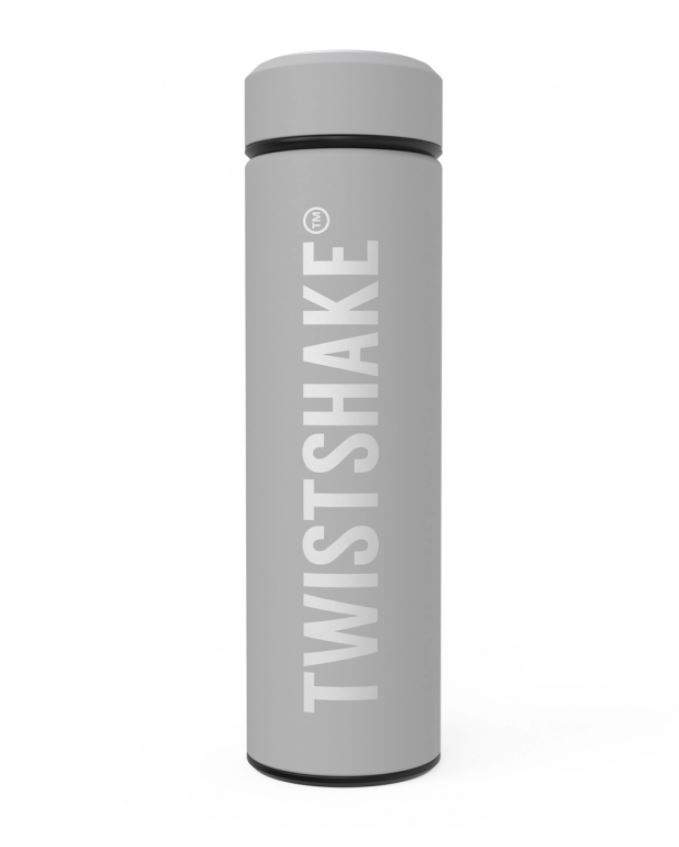 фото Термос "twistshake", цвет: пастельный серый (pastel grey), 420 мл