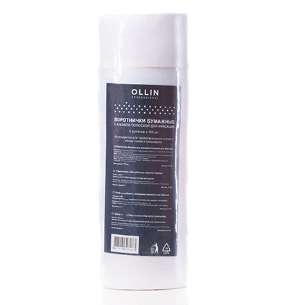 

Ollin Professional Воротнички бумажные 5x100 шт., Белый