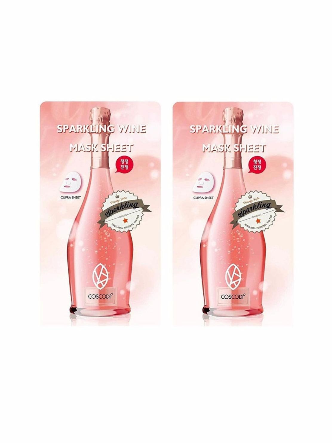 

Тканевая маска COSCODI SPARKLING WINE MASK SHEET RED 2 шт.