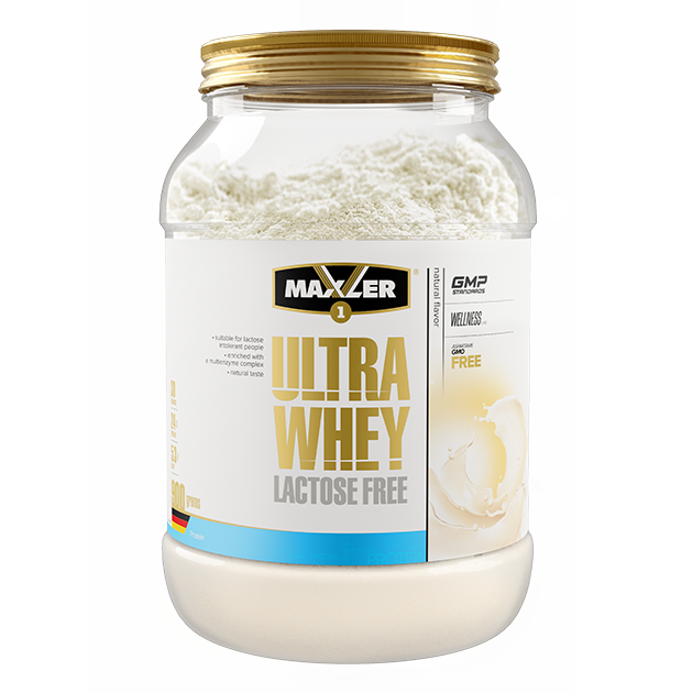 фото Протеин maxler ultra whey lactose free, 900 г, unflavored