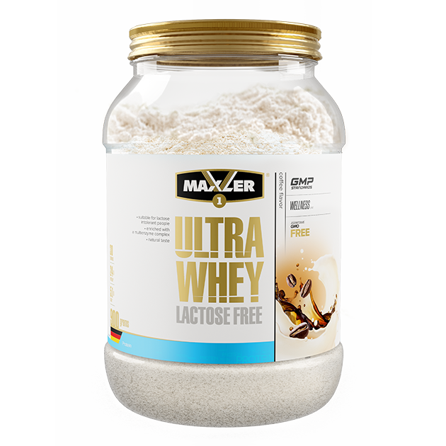 фото Протеин maxler ultra whey lactose free, 900 г, ice coffee