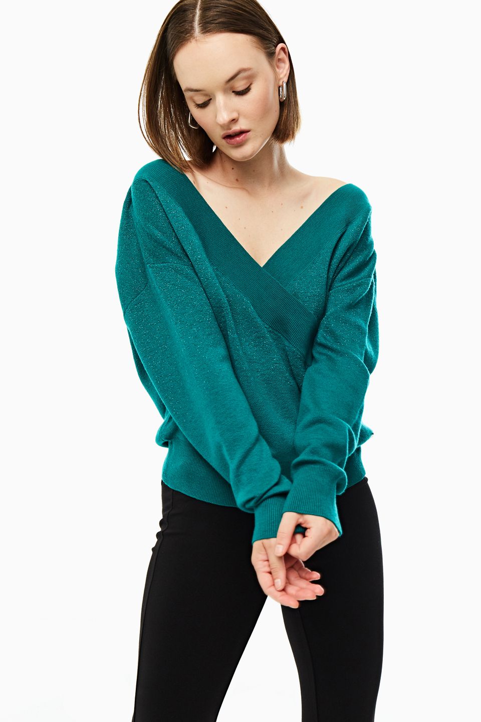 

Пуловер женский Guess зеленый, W0YR93-Z2OV0