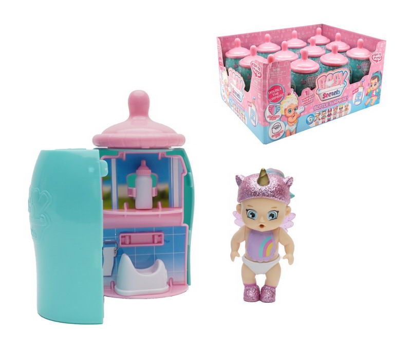 Коллекционная куколка в бутылочке Baby Secrets Bottle Surprise Junfa Toys, в ассортименте