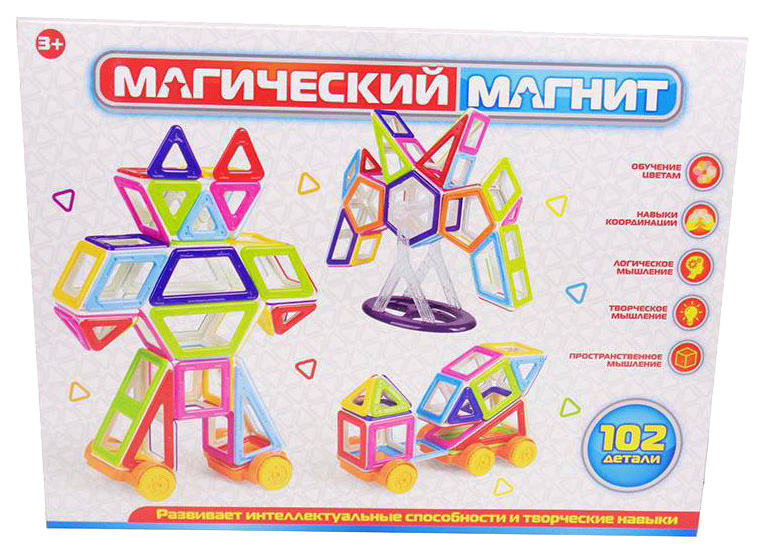 фото Конструктор abtoys магический магнит 102 детали