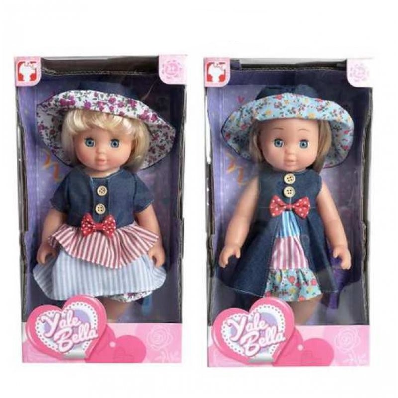 Кукла Junfa toys в платье и шляпке YL1702CT-A в ассортименте, 25 см