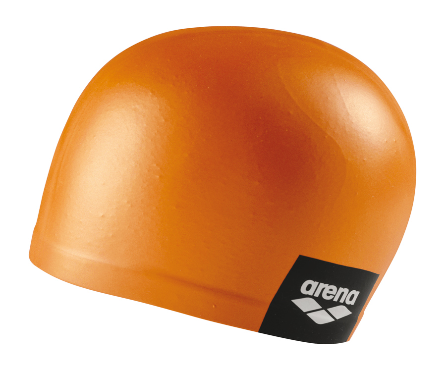 фото Шапочка для плавания arena logo moulded cap orange