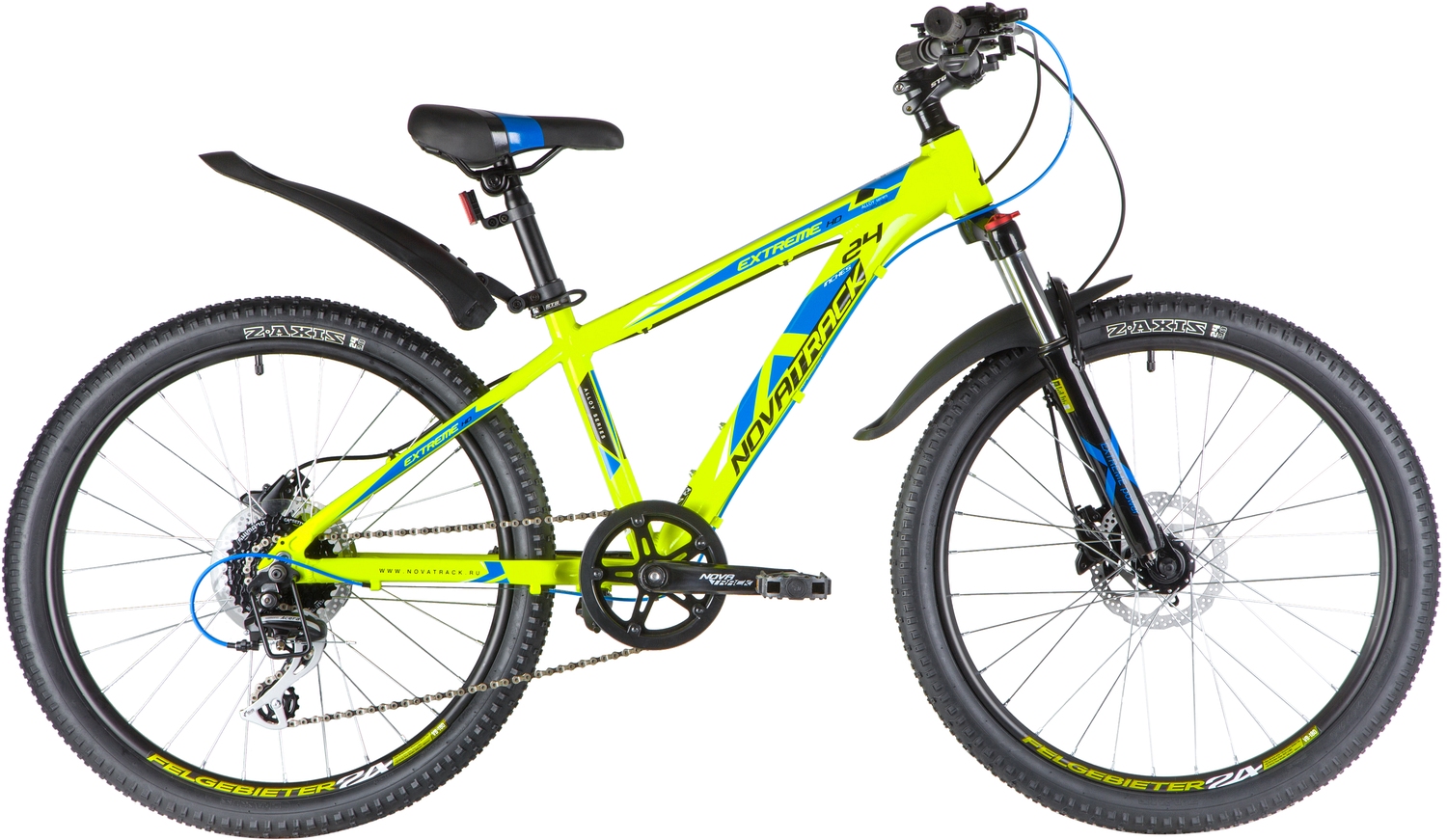 фото Велосипед novatrack extreme d 24 2020 11" green