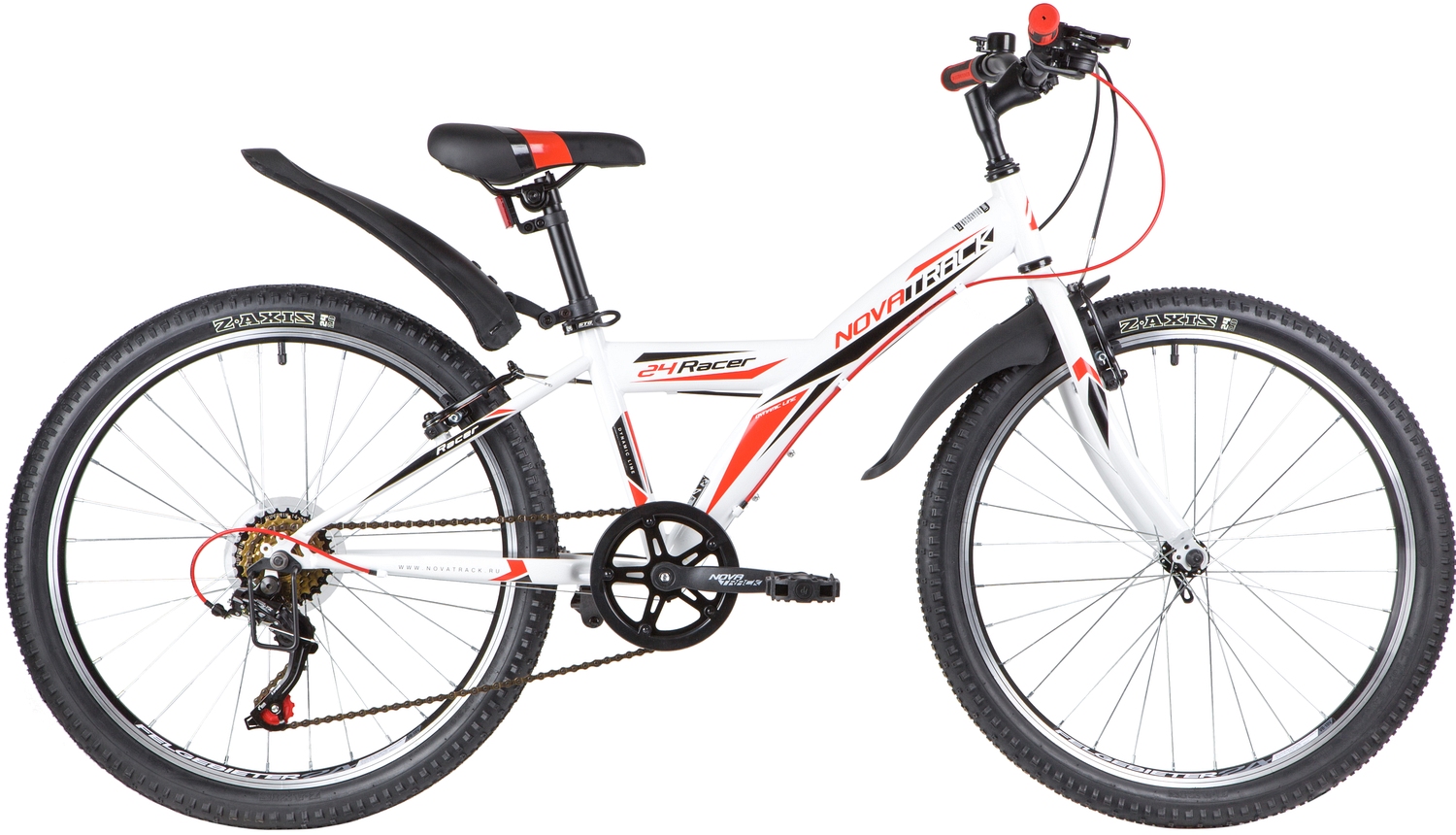 фото Велосипед novatrack racer 24 2020 12" white