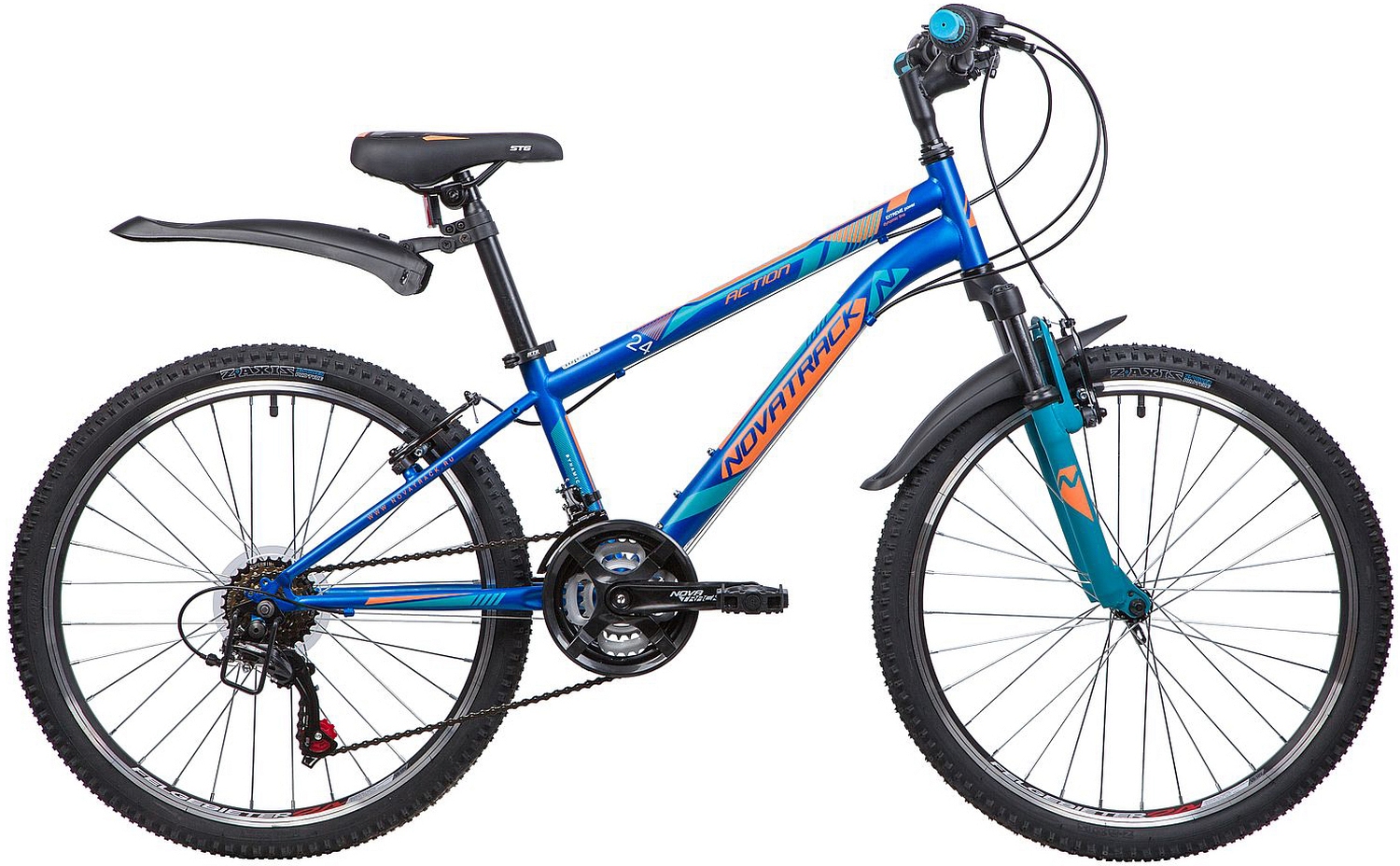 

Велосипед Novatrack Action 24 2019 12" black, Черный, Action 24