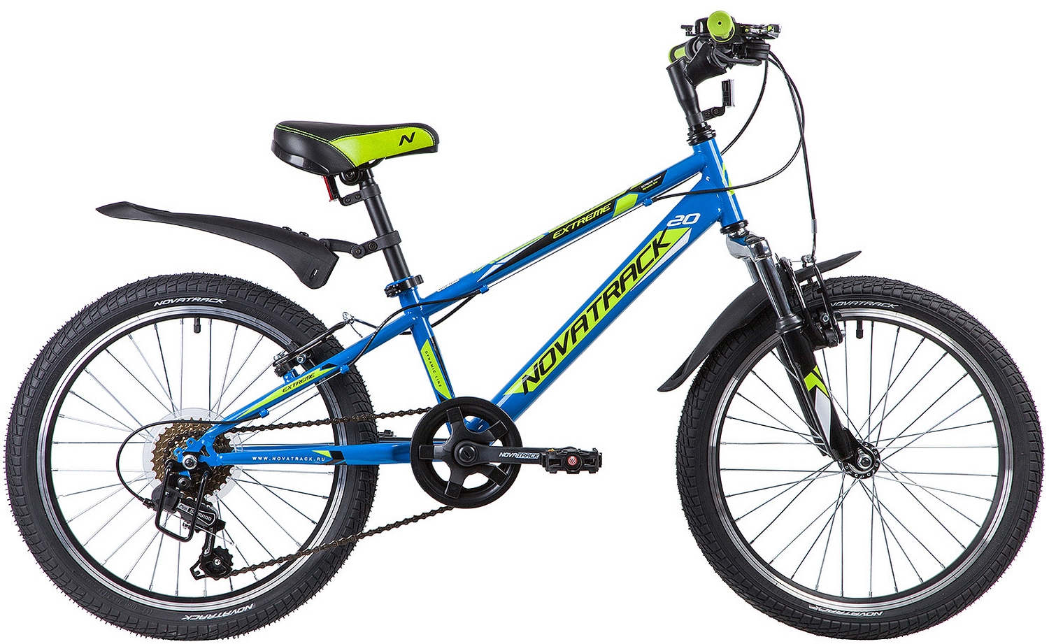 фото Велосипед novatrack extreme 20 2019 one size blue
