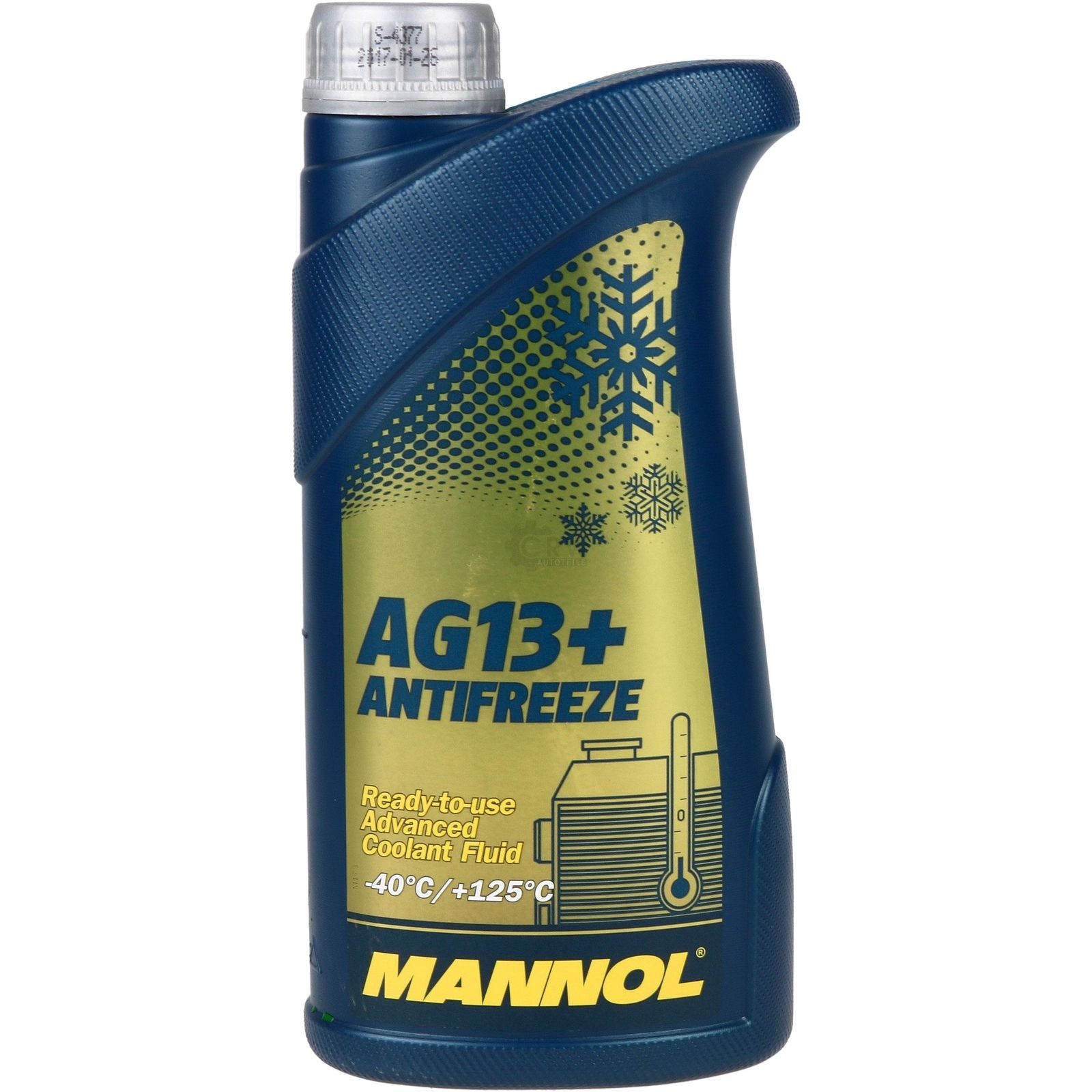 

Антифриз MANNOL Желтый Готовый антифриз 1л 2066, антифриз Advanced AG13+ -40°C 2066, 1 л.