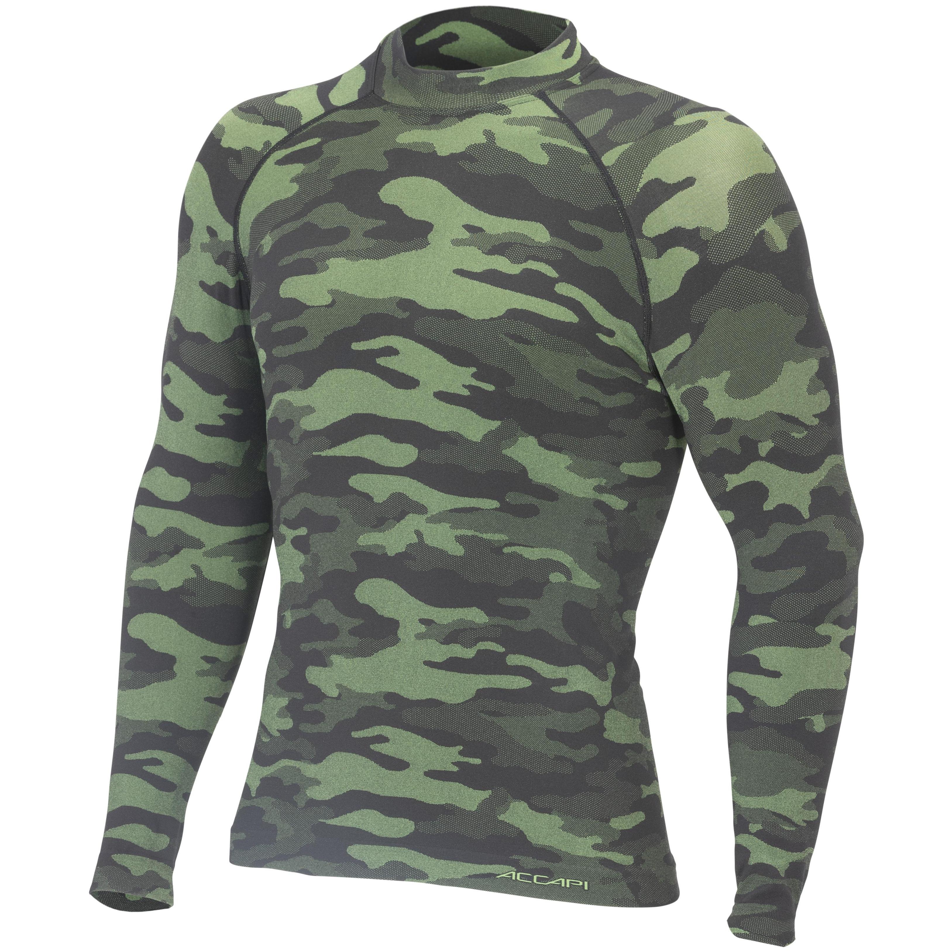

Термофутболка Accapi Polar Bear Free Time Long Sl. Shirt Man, camouflage black/green, M/L, Polar Bear Free Time Long Sl. Shirt Man