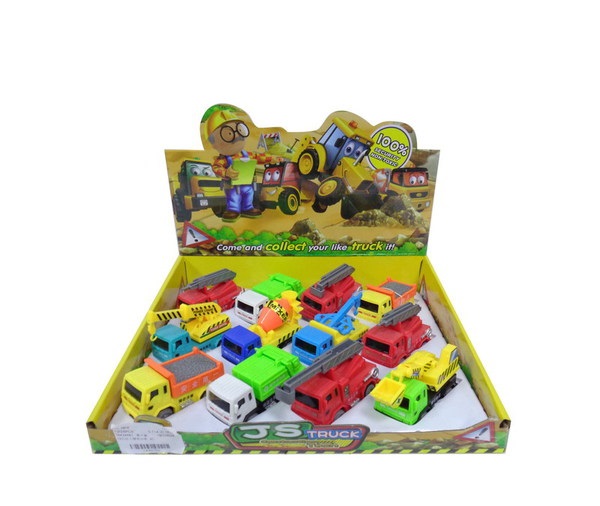 

Машинка Строительная техника мини Junfa Toys, Разноцветный