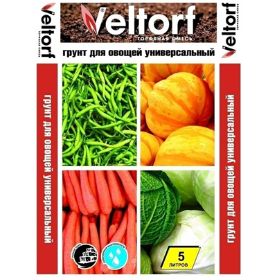 Грунт для овощей, огорода Veltorf 14272 5 л