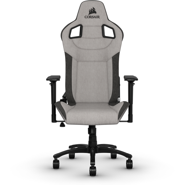 фото Игровое кресло corsair gamingt3 rush cf-9010031-ww, серый