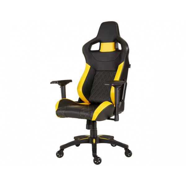 

Игровое кресло Corsair GamingT1 Race 2018 CF-9010015-WW, черный/желтый