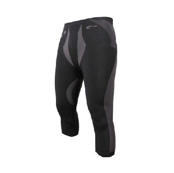 

Термокальсоны Accapi Polar Bear Seamless 3/4 Trousers, black/anthracite, XL/XXL, Polar Bear Seamless 3/4 Trousers