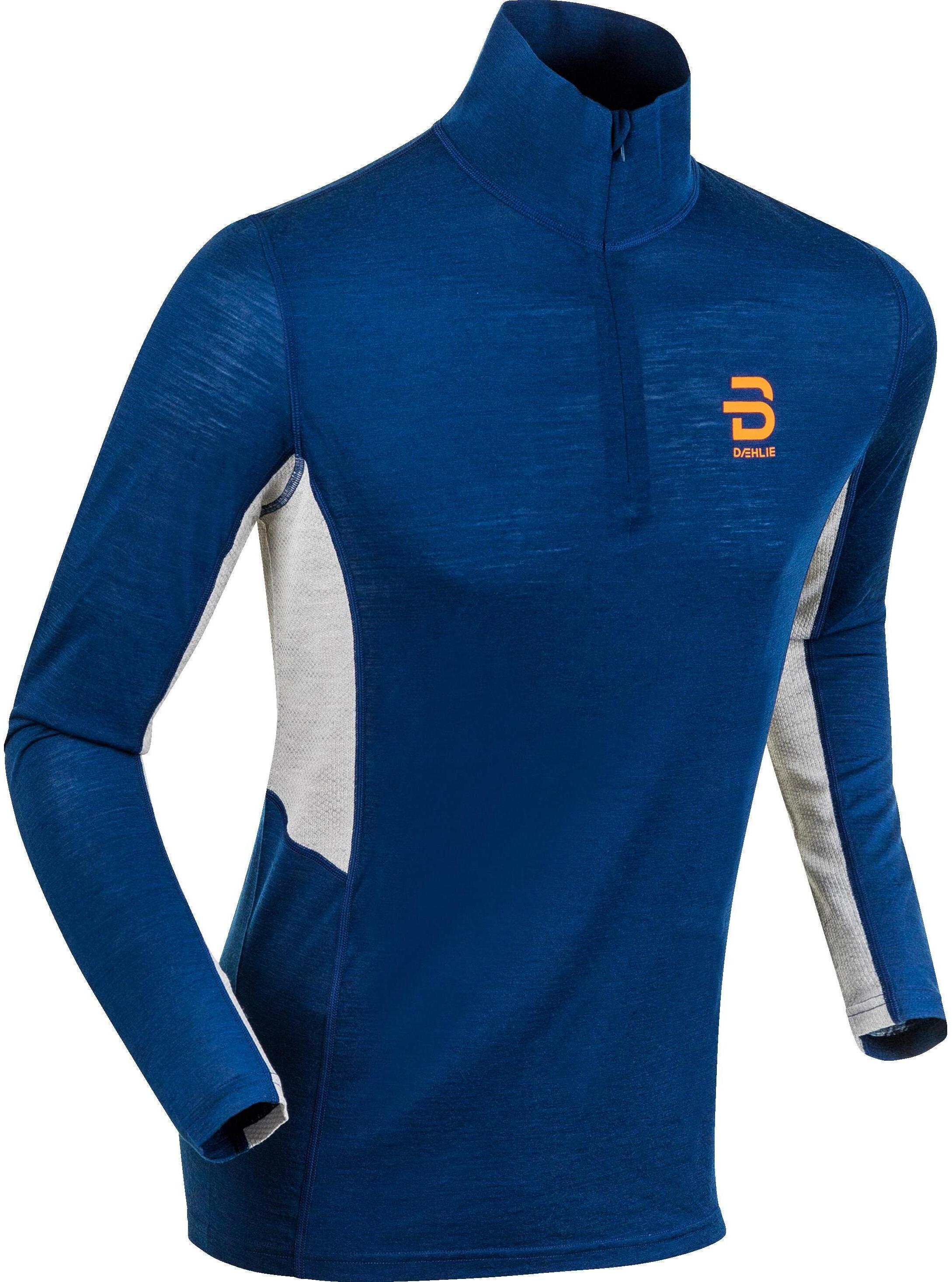 

Термолонгслив Bjorn Daehlie Training Wool Half Zip For Men, estate blue, M, Training Wool Half Zip For Men