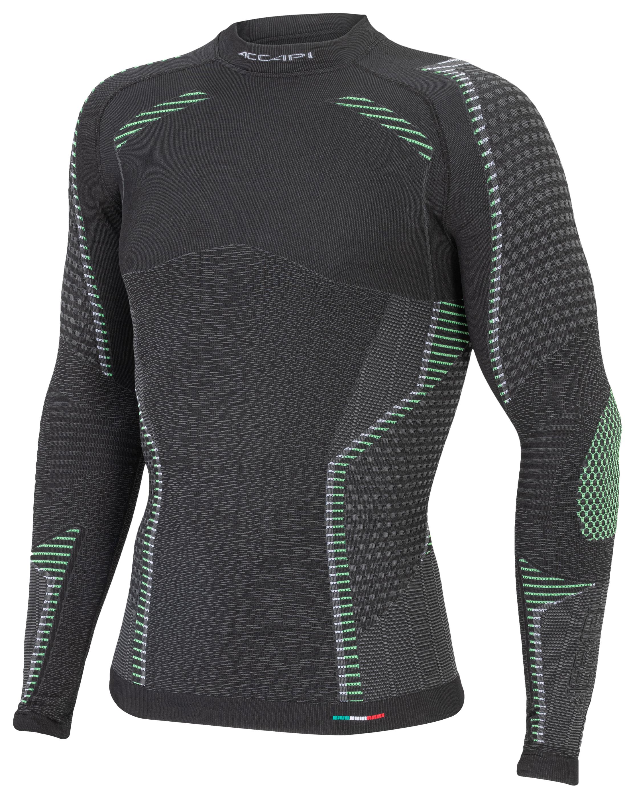 

Термолонгслив Accapi Ergoracing L/S Shirt, black/anthracite, XL-XXL, Серый;черный;зеленый, Ergoracing L/S Shirt