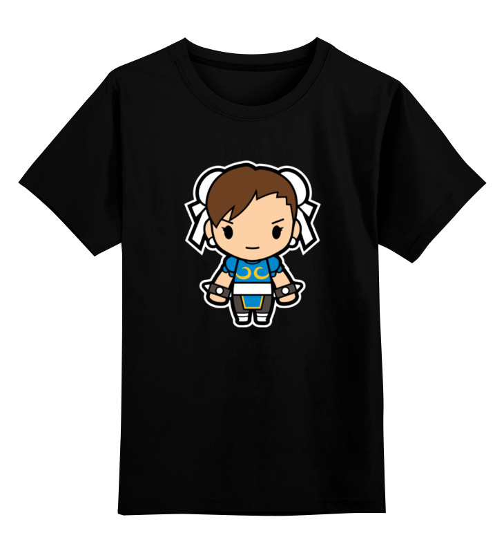 

Детская футболка Printio Chun-li street fighter цв.черный р.116, 0000000772334