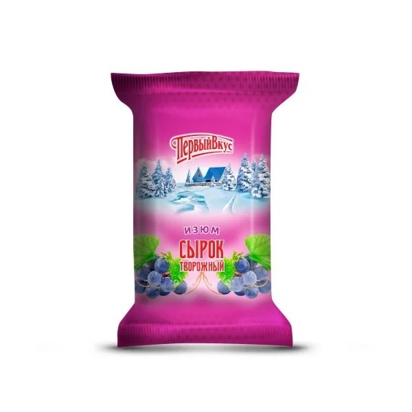 

Бзмж сырок твор.15% изюм 100г гмз
