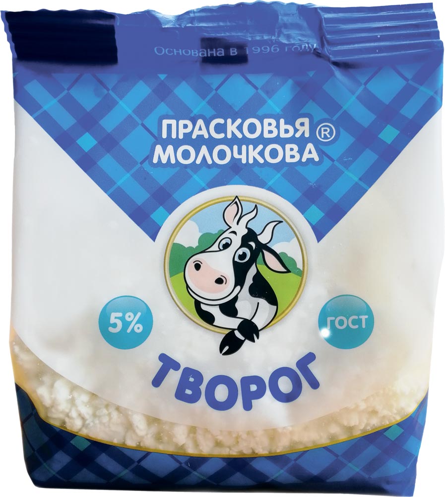 

Бзмж творог прасковья молочкова 5% п/кон 350г пгмз