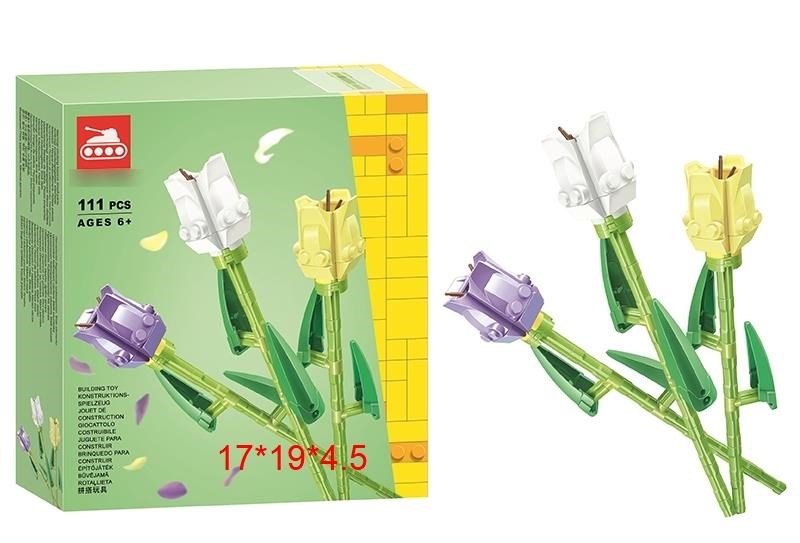 Конструктор Bela Цветы 111 деталей ZY1238868