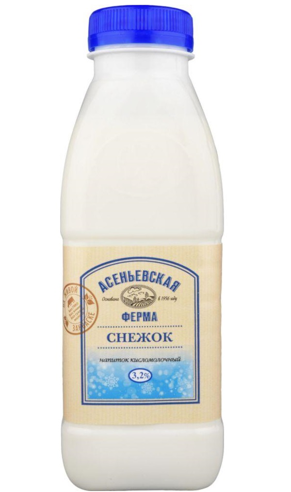 

Бзмж напит.к/м снежок асеньев. ферма 3,2% пэт 450г